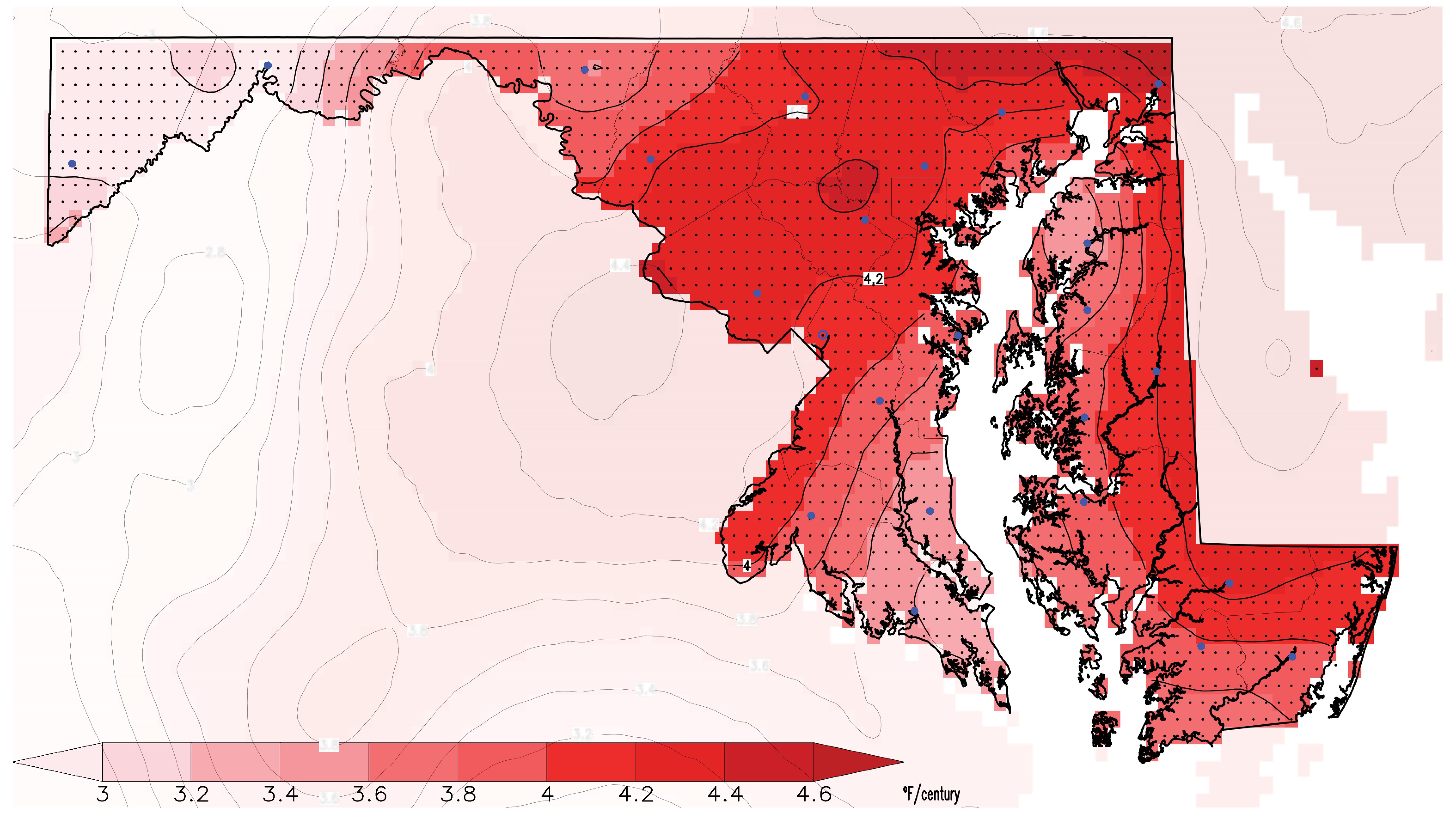 Mean Temperature Trends